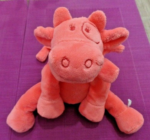B1c doudou peluche vache - /,