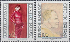 Germany-FRG 100th Birthday Painter Otto Dix 1991 MNH-3 Euro