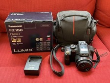 Panasonic Lumix FZ-150 camera with bag