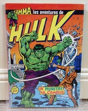 80's Marvel Comics Artima Color Gamma Hulk Un Monstre Au Campus BE