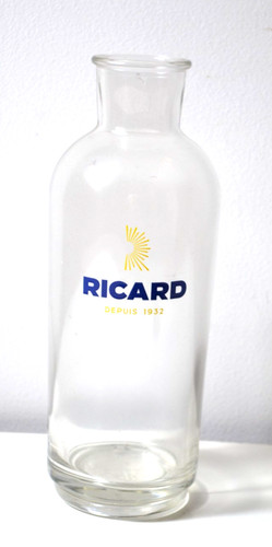 Carafe ricard signée - cl,