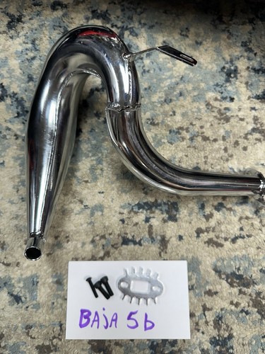 Tuned exhaust pipe for 5 - tuned,
