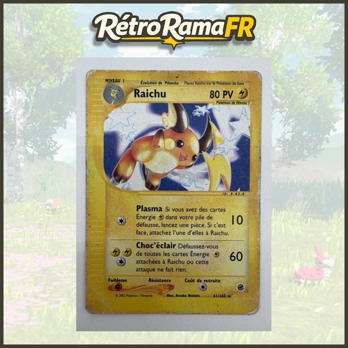 Carte pokemon raichu - carte,