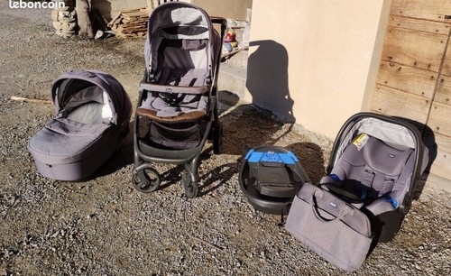 Poussette trio chicco - poussette,