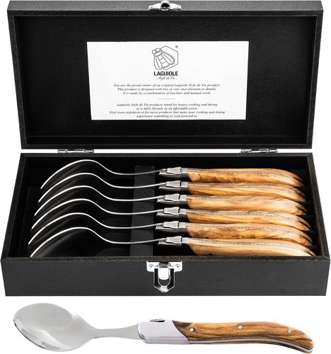 Laguiole style vie spoon - spoon,