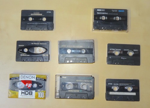 Cassette tapes type denon - type, ii