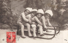 CP NOIR BLANC BONNE ANNEE