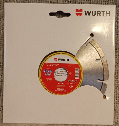Disque diamant würth béton - diamant,