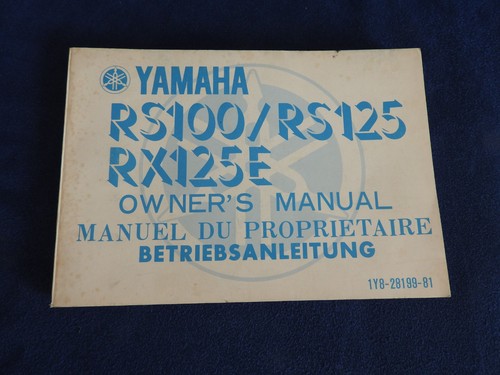 Manuel proprietaire yamaha - proprietaire,