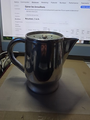 Pot eau inox - pot, en