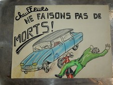 DESSIN ANCIEN CITROEN AMI 6