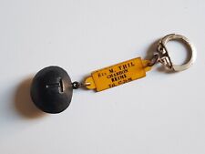 OLD ADVERTISING KEYCHAIN MINE COAL BALL Ets M THIL a REIMS