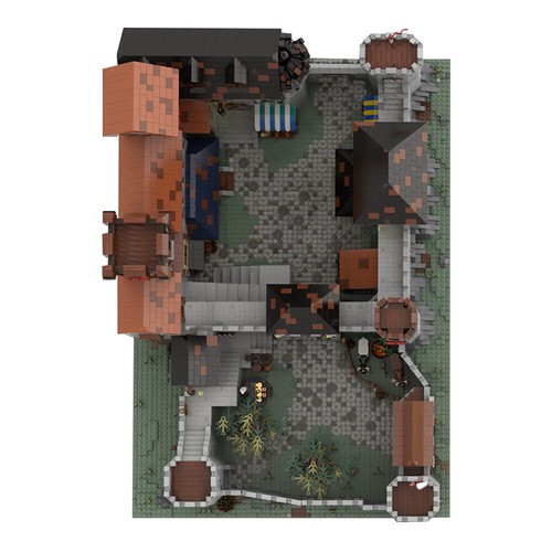 Medieval castle modular - medieval,