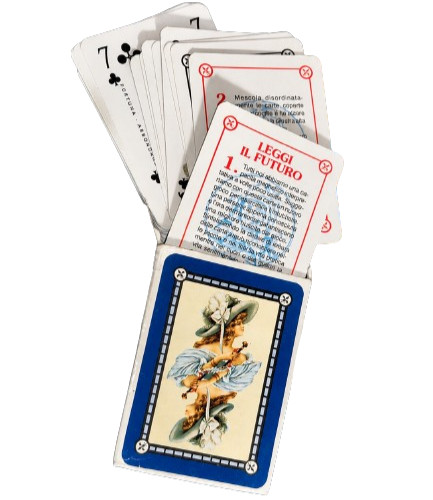 Jeu cartes divination - cartes, de