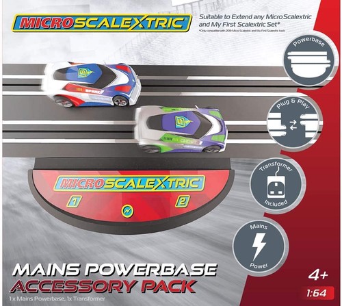 Micro scalextric mains powered - scalextric,