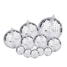 Lot de 11 boules disco à