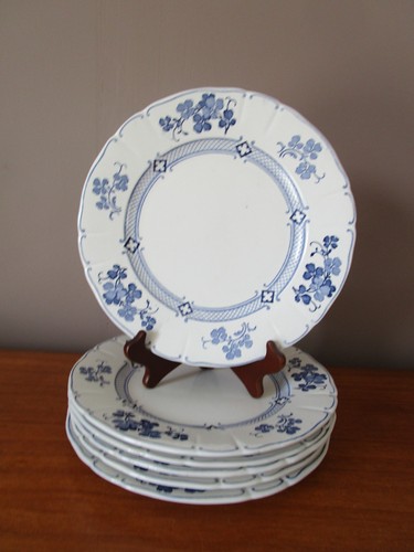 Assiettes plates de - ,