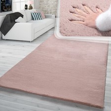 Tapis Shaggy Rose Salon Doux