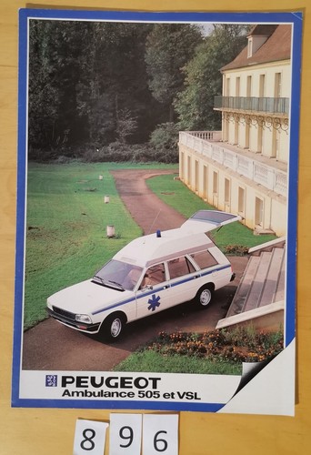 Peugeot 505 ambulance vsl - peugeot,