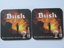 Sous-Verre De Bière ~ Brasserie Dubuisson Brewery Bush Bier ~ Pipaix, Belgique