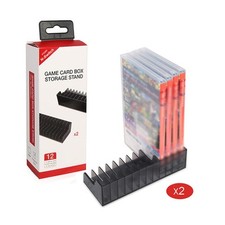 2X support CD étagère à disque finition soignée support de stockage exquis