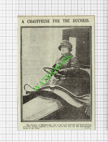 Duchess marlborough - of,
