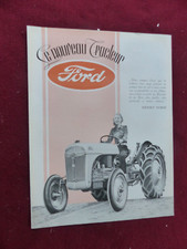Tractor catalogue brochure