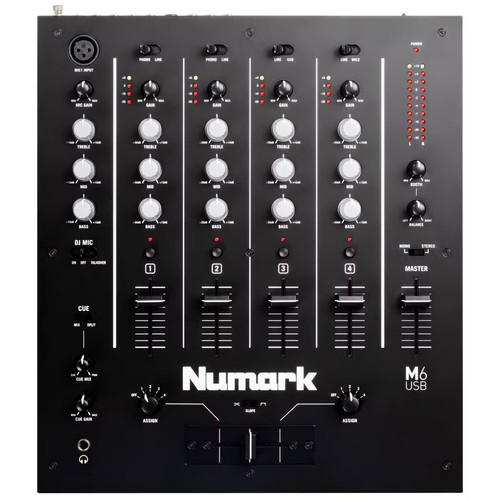 Numark usb channel 12 - 4-channel, 12"