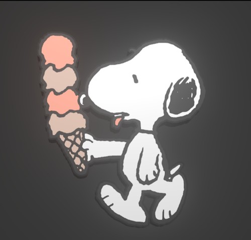Peanuts snoopy boîte - peanuts,