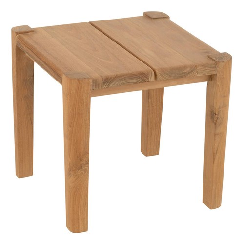 Table appoint teck - d'appoint, en
