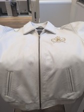 Blouson En Cuire Blanc
