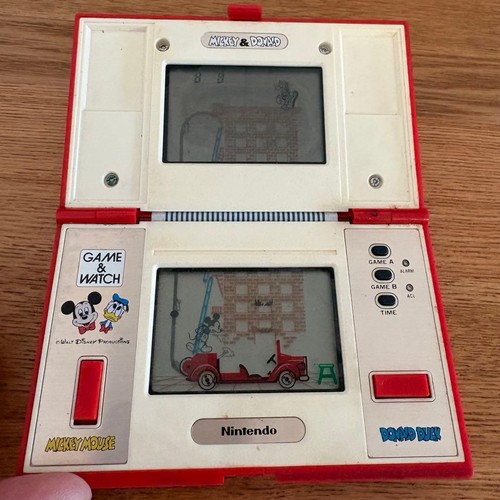 Nintendo game watch mickey - nintendo, &