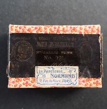 Boite plume vide JOHN MITCHELL'S 075 pen nibs box pennini écriture