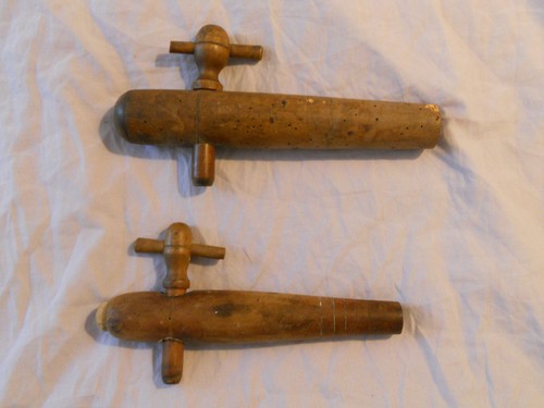 Robinets anciens barrique - robinets,