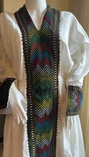 Ethiopian Traditional Dress Habesha Kemis for Wedding Church Gift