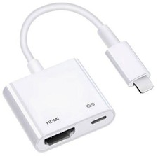 Câble adaptateur TV numérique AV 1080P 8 broches vers HDMI pour iPad, iPhone 7,