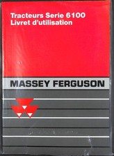 Massey Ferguson Tracteurs Serie 6100 Operator Manual French 1998
