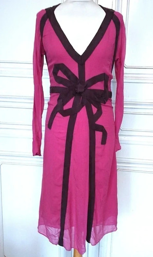 Cacharel robe couture - couture, double