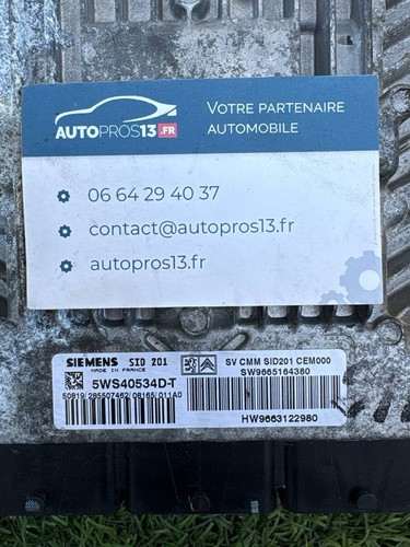 Calculateur moteur peugeot - calculateur,