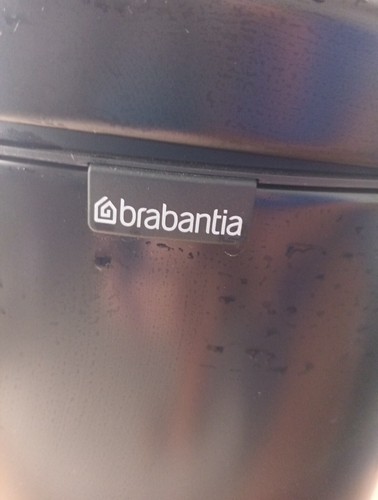 Poubelle haute noir brabantia - haute,