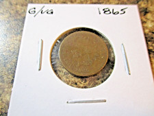 1865 INDIAN CENT GRADE G/VG    99