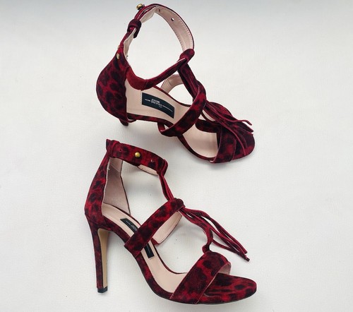 Sandales stiletto imprimé - sandales,