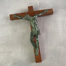 Crucifix croix bois Jésus