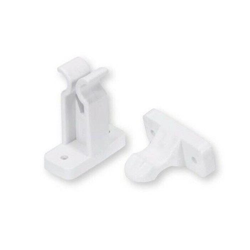 Grand plastique blanc retenue - blanc,