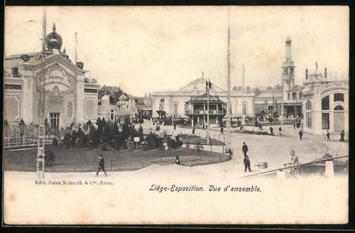 Carte postale liège - postale,