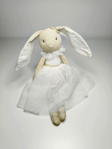 Peluche doudou lapin ballerine - lapin,