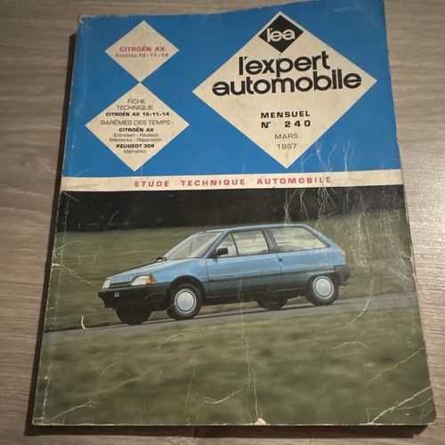Revue technique citroën - technique, ax