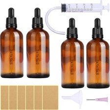 Lot de 4 flacons à pipette en