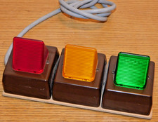 vintage 1970 FEUX feu LAMPE