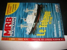 **my Revue MRB Bateaux n°463 Water Level / L'Aurore 1766 / Le Tobago